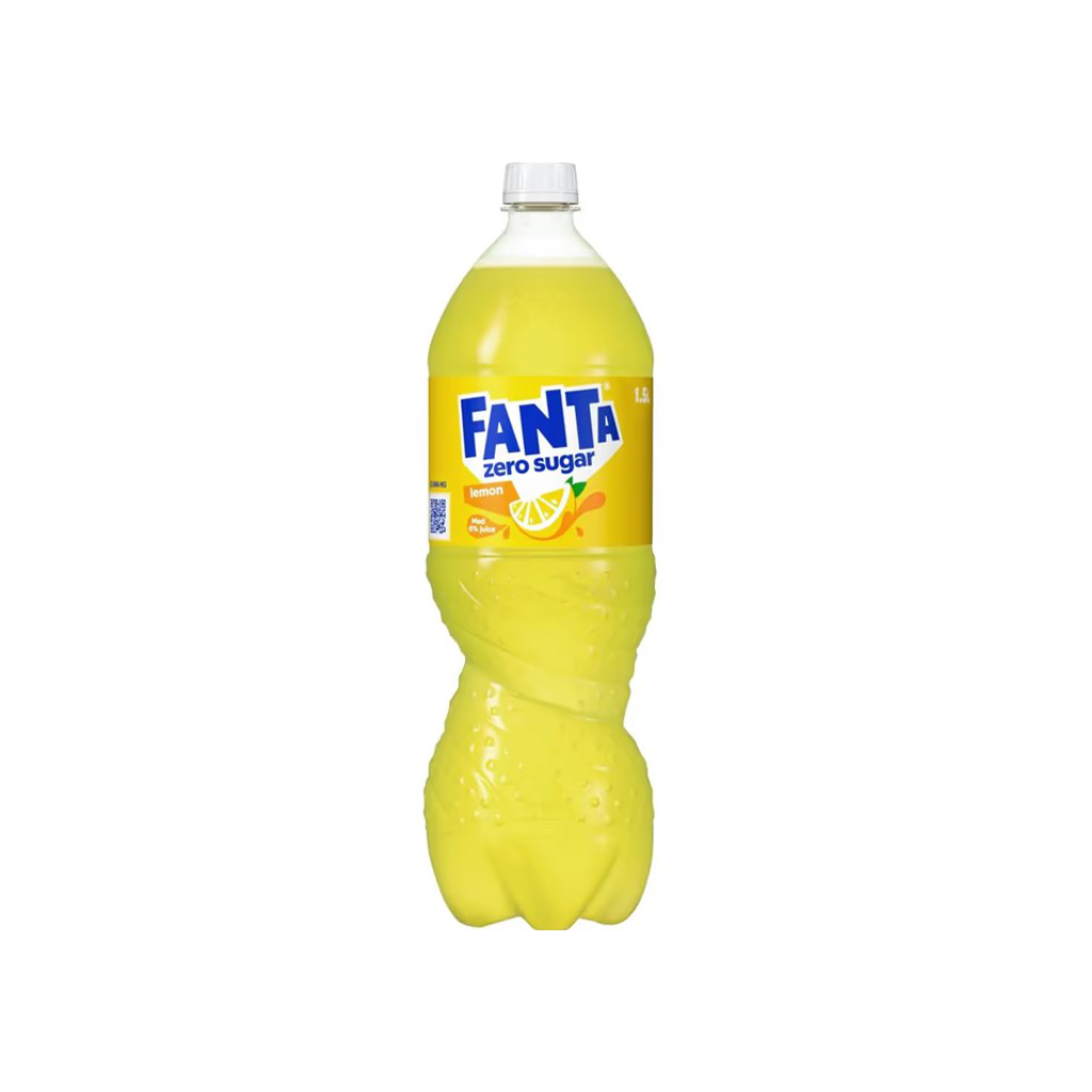 Fanta Lemon Zero - 1.5L Bottle
