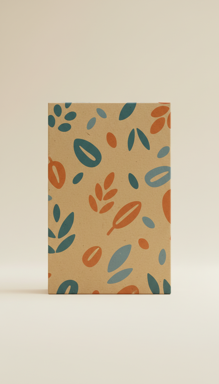 Multigrain cereal box with toasted grains