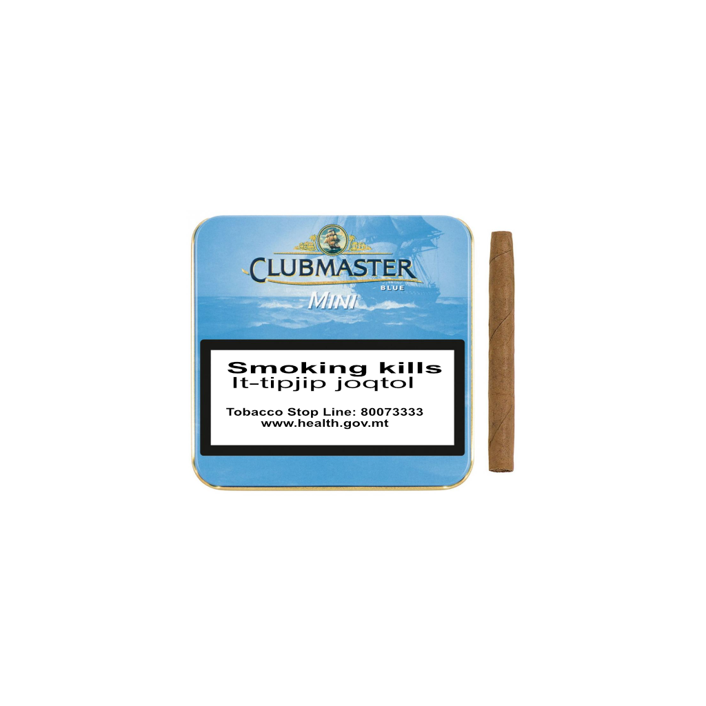 clubmaster cigarettes Mini Filter Vanilla Worldwide Shipping Cigarette Pack: Clubmaster Mini (Germany,