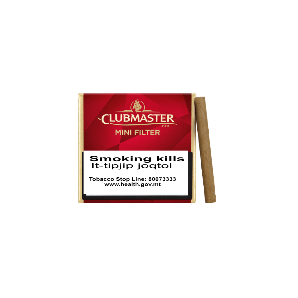 Clubmaster Mini Filter Red