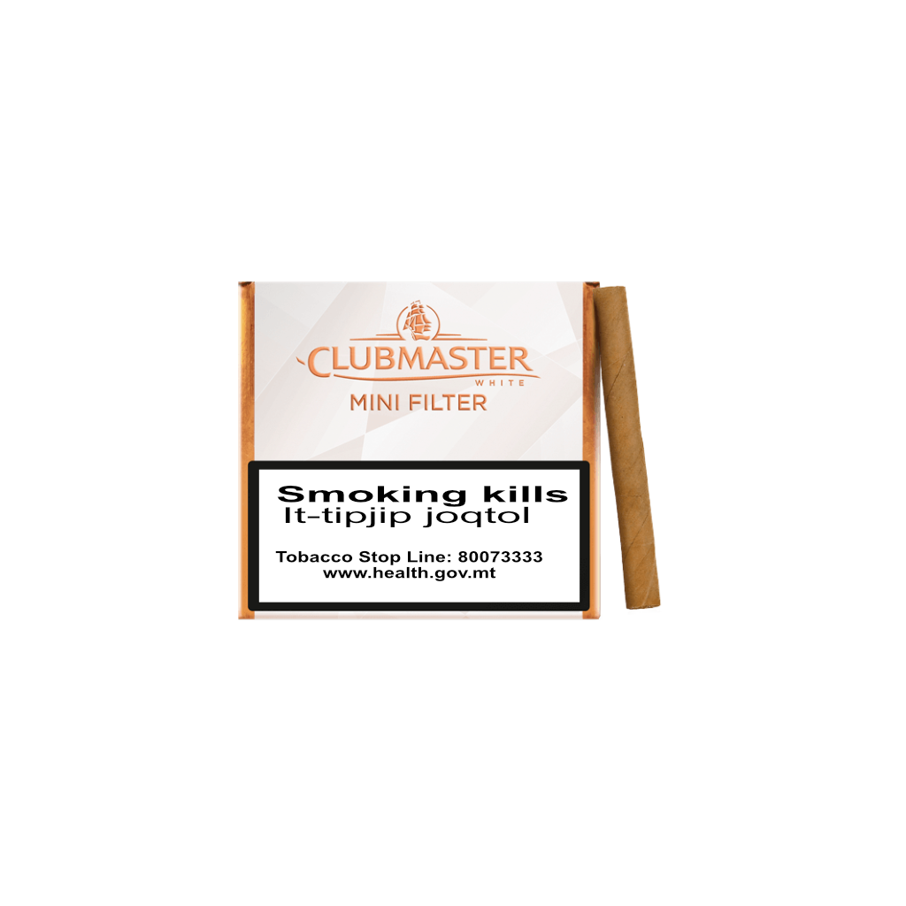 Clubmaster Mini Filter White