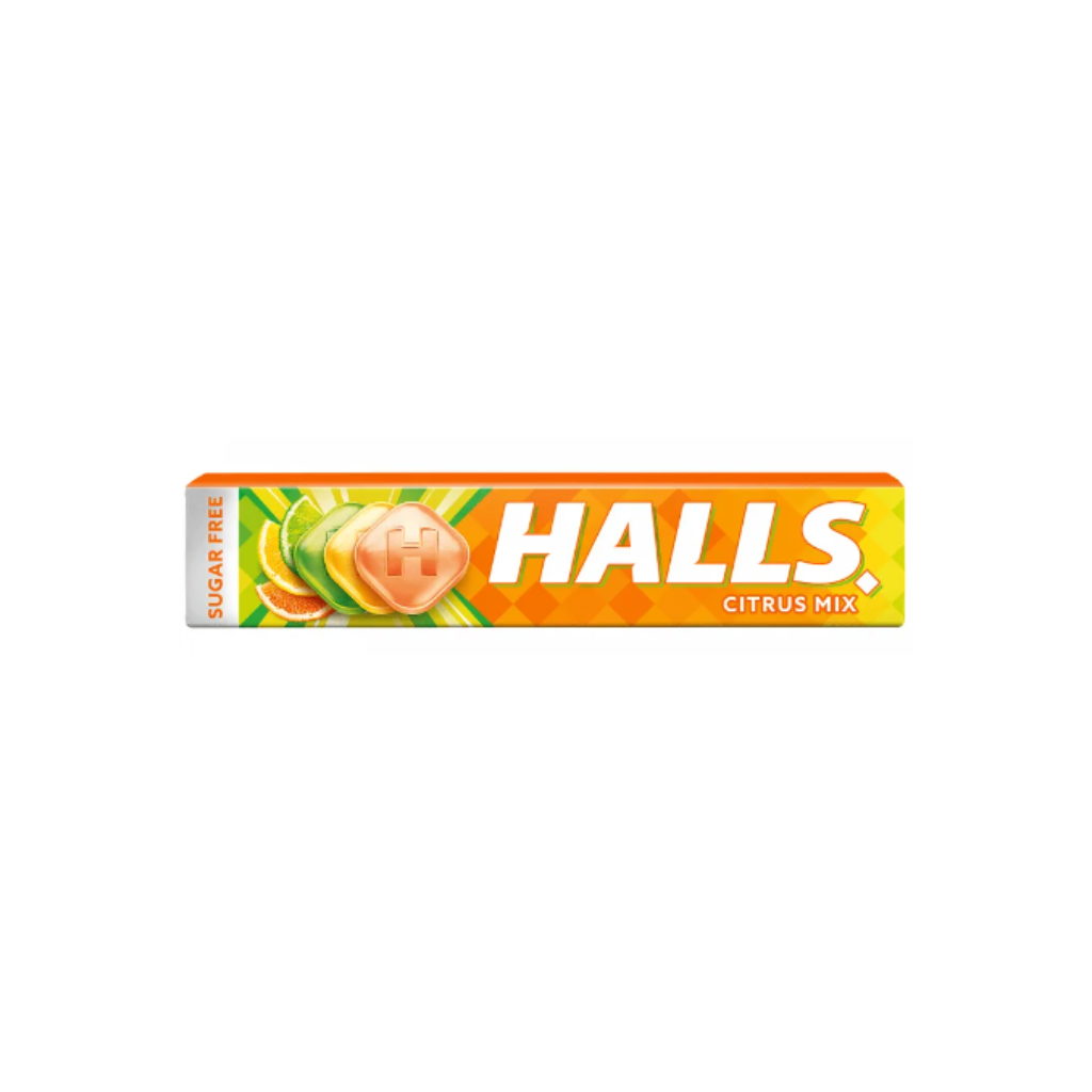 Halls Citrus Mix with Vitamin C SF 32g