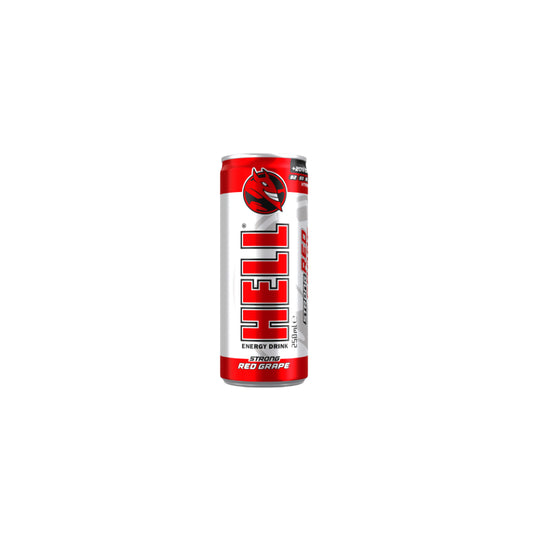 Hell Red Grape Energy Drink 25cl - Can