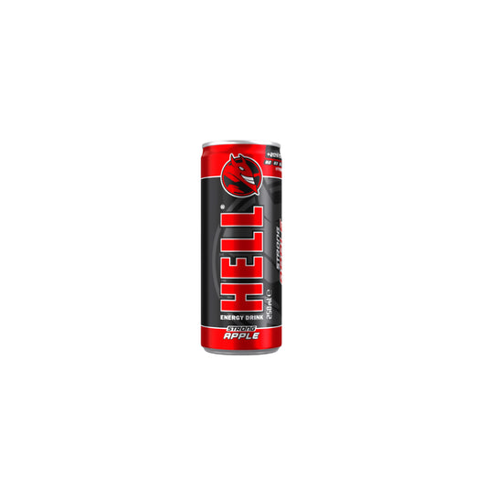 Hell Strong Apple Energy Drink 25cl - Can