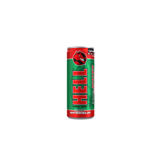 Hell Strong Watermelon Energy Drink 25cl - Can