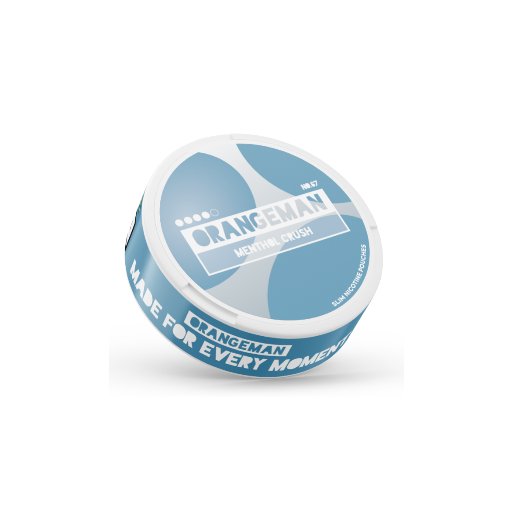 Orangeman Slim Nicotine pouch - Menthol Crush 11.2mg/pouch