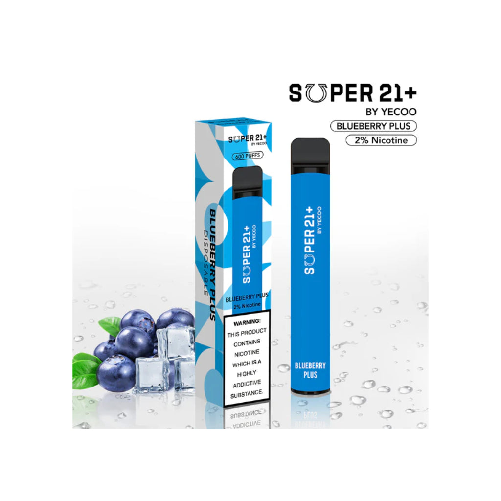 Super 21 Blueberry Plus Disposable Vape 800 Puff Jends Convenience Store Super 21 Blueberry Plus Disposable Vape 800 Puff Jends Convenience Store