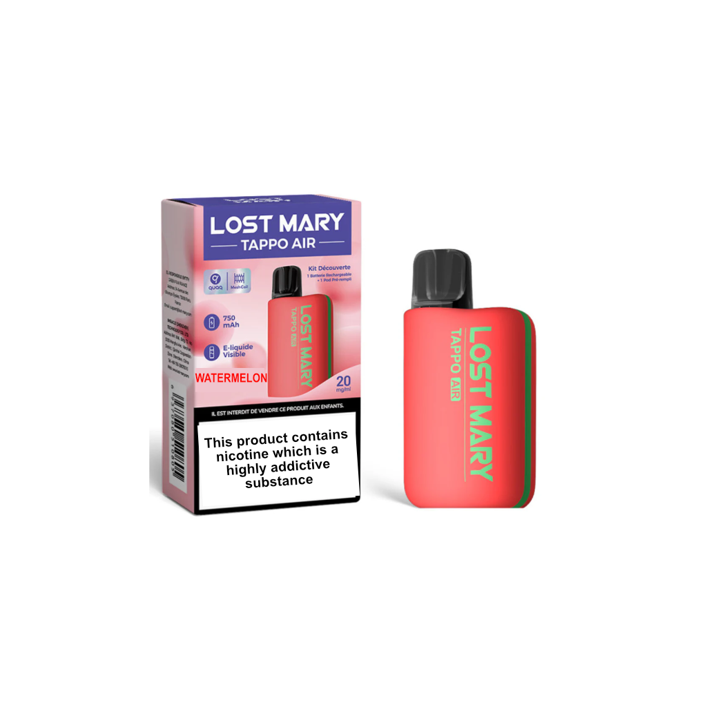 Lost Mary Tappo Air Kit + 1 Watermelon Pod