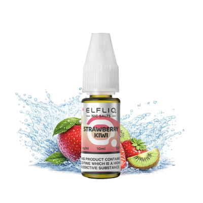 ELFLIQ E-Liquid Nic Salt 10ml 20mg - Strawberry Kiwi