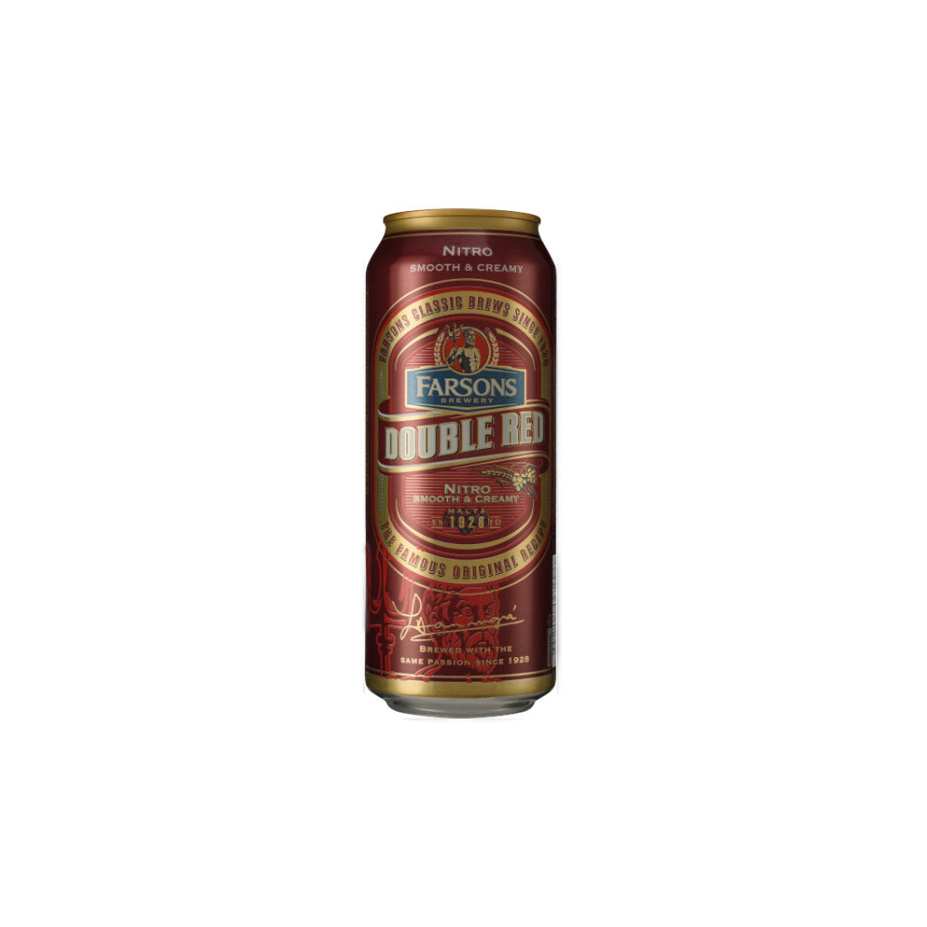 Farsons Double Red 44cl Can 4pk