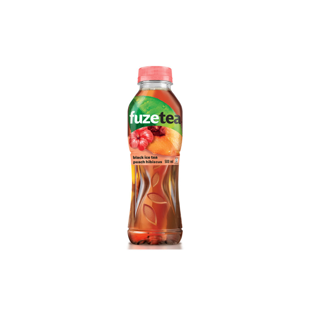 Fuze Tea Peach Hibiscus 50cl - Bottle