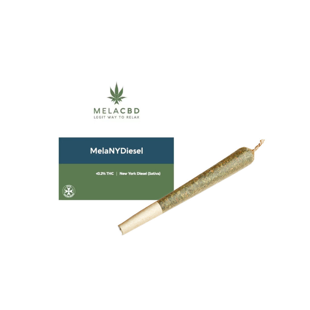 MelaCBD 1g Pre-Rolled - NY Diesel