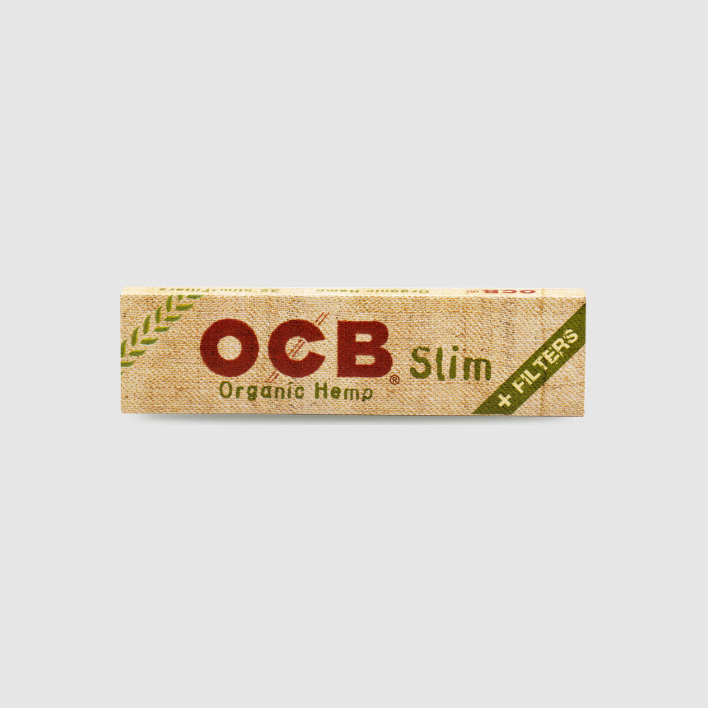 OCB Slim Organic Hemp Papers + Filters