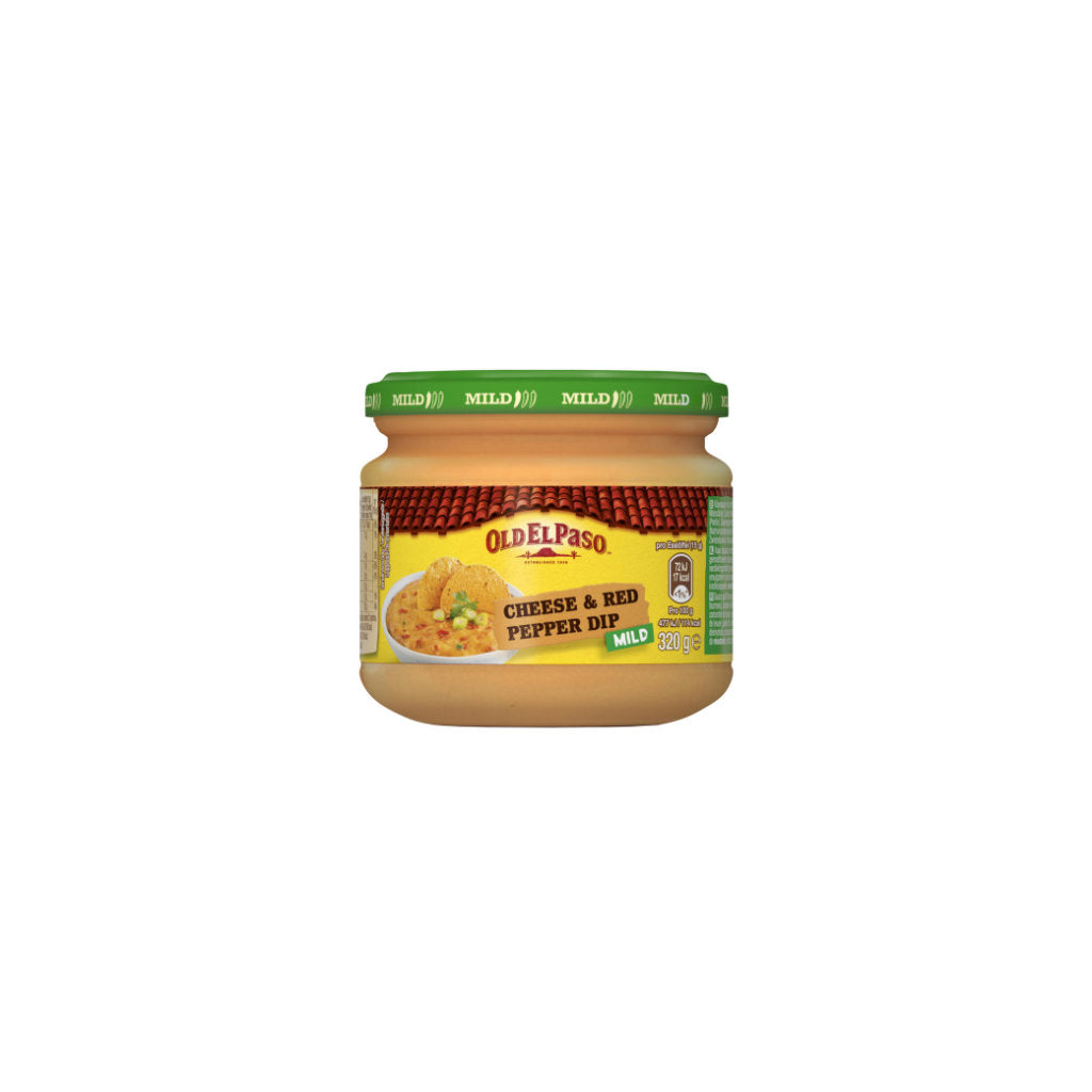 Old El Paso Cheese & Red Pepper Dip - 320g