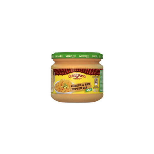 Old El Paso Cheese & Red Pepper Dip - 320g