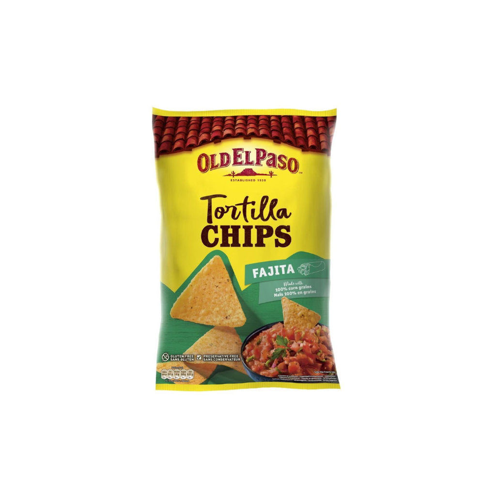 Old El Paso Tortilla Chips Fajita 185g