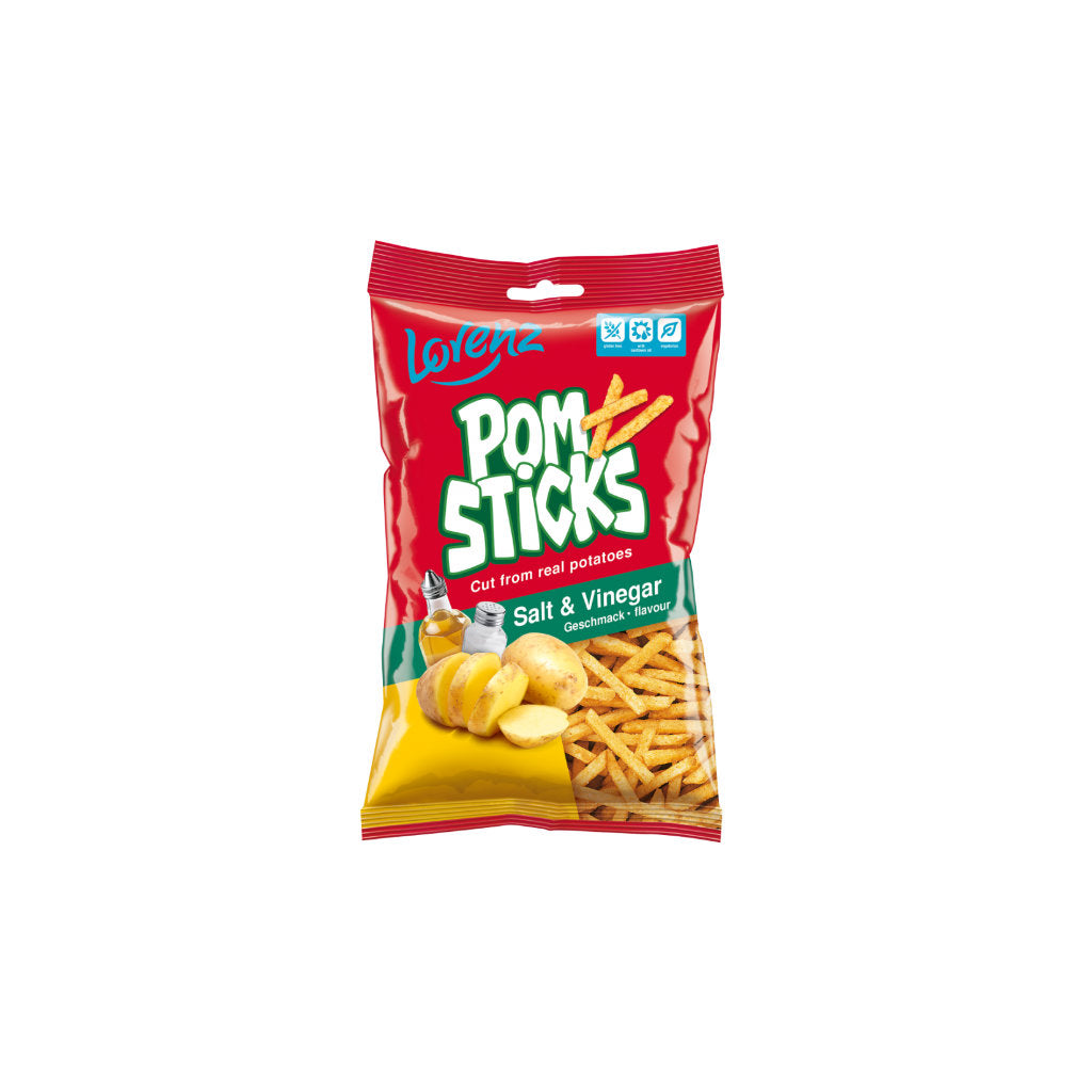 Lorenz Pomsticks Salt & Vinegar GF 85g