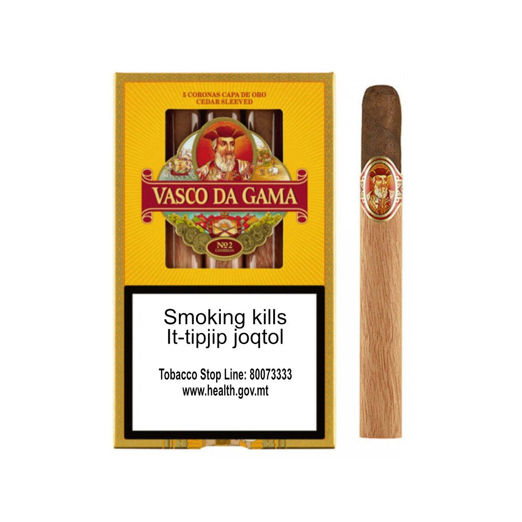 Vasco da Gama Capa de Oro (Corona) 5 Cigars