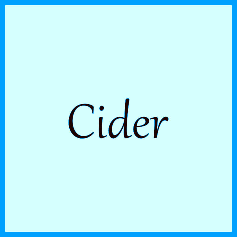 Cider