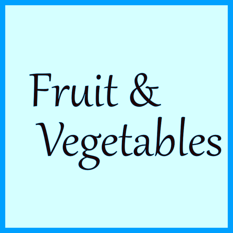 Fruit & Vegetables