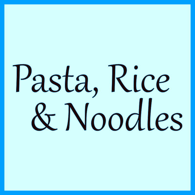 Pasta, Rice & Noodles