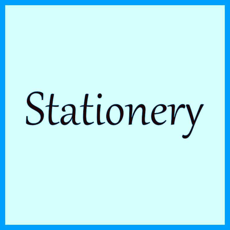 Stationery