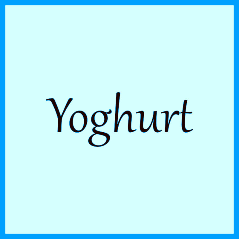 Yoghurt & Dessert