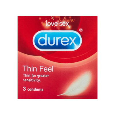 Durex Thin Feel Condoms 3 Pack