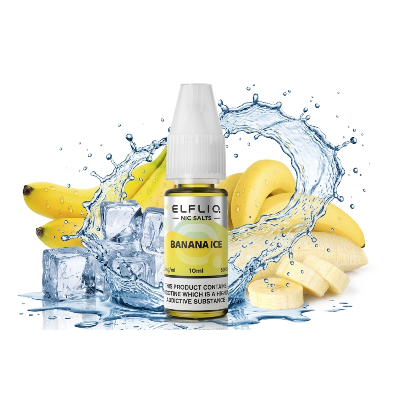 ELFLIQ E-Liquid Nic Salt 10ml 20mg - Banana Ice
