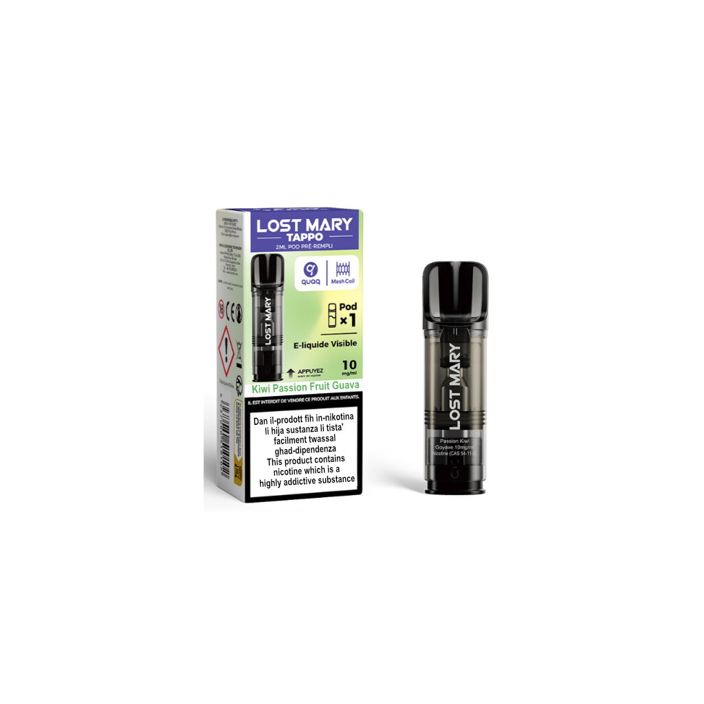 Lost Mary Tappo Air Pod - Kiwi Passion Fruit Guava