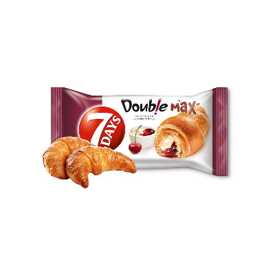 7 Days Croissant Vanilla & Sour Cherry 80g