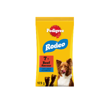 Pedigree Treat Beef Rodeo 123g