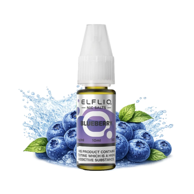 ELFLIQ E-Liquid Nic Salt 10ml 20mg - Blueberry
