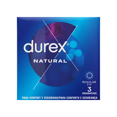 Durex Natural Condoms 3 Pack