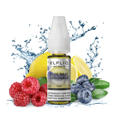 ELFLIQ E-Liquid Nic Salt 10ml 20mg - Blue Razz Lemonade