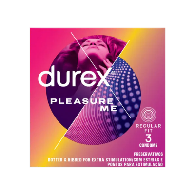 Durex Pleasure Me Condoms 3 Pack