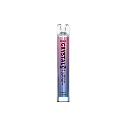 Crystal Bar Blueberry Raspberries Vape 600 Puff