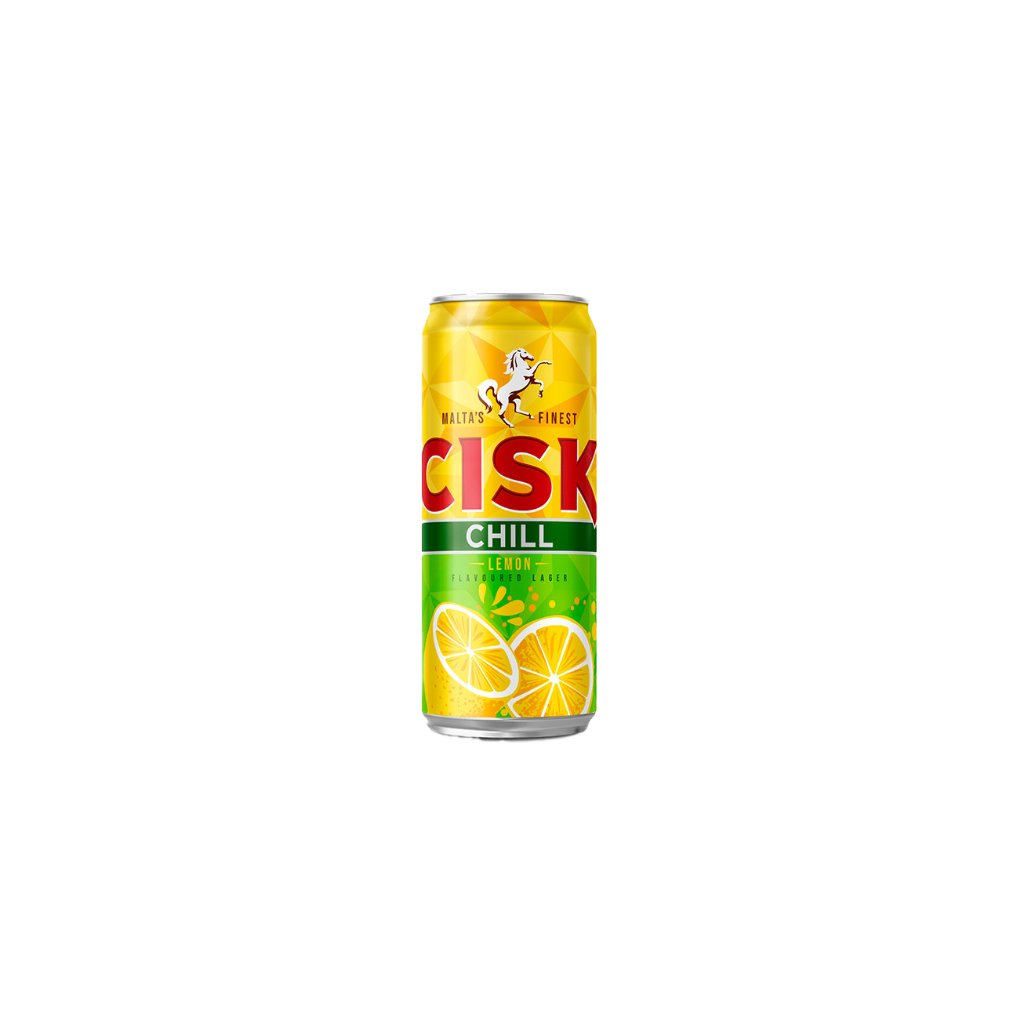 Cisk Chill Lemon 33cl - Can