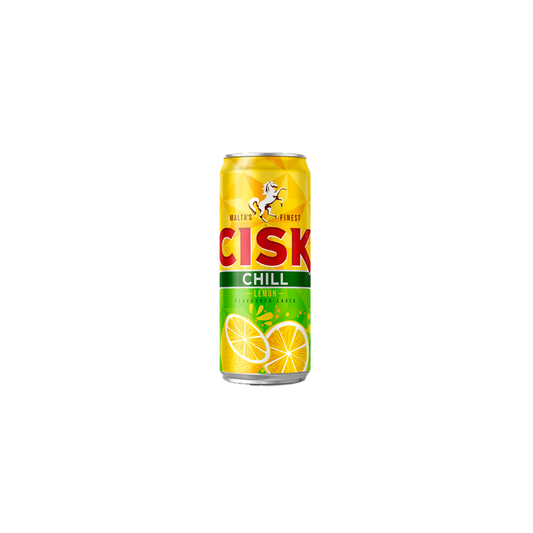 Cisk Chill Lemon 33cl - Can