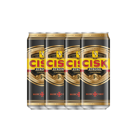 Cisk Strong 50cl Can - 4 Pack