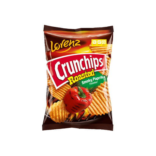 Lorenz Crunchips X-Cut Smokey Paprika GF 120g