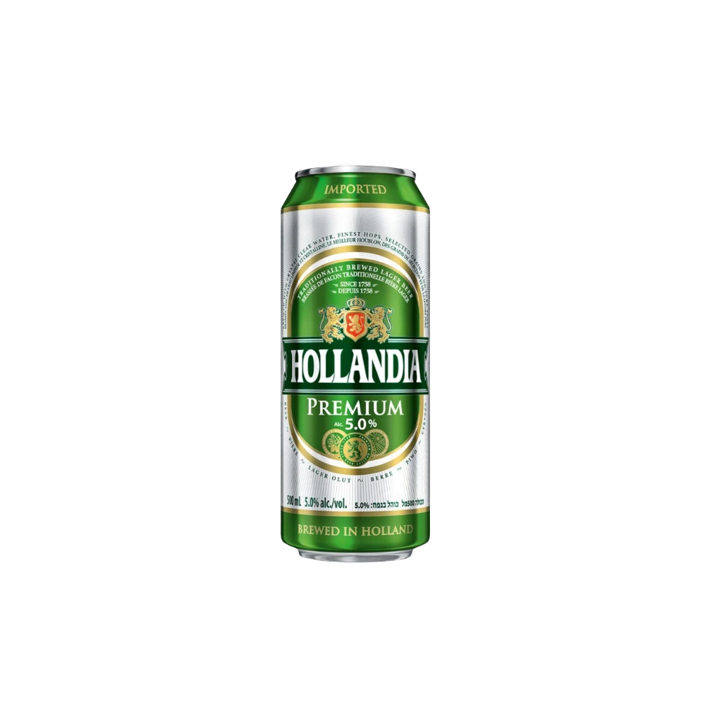 Hollandia Beer 50cl - Can