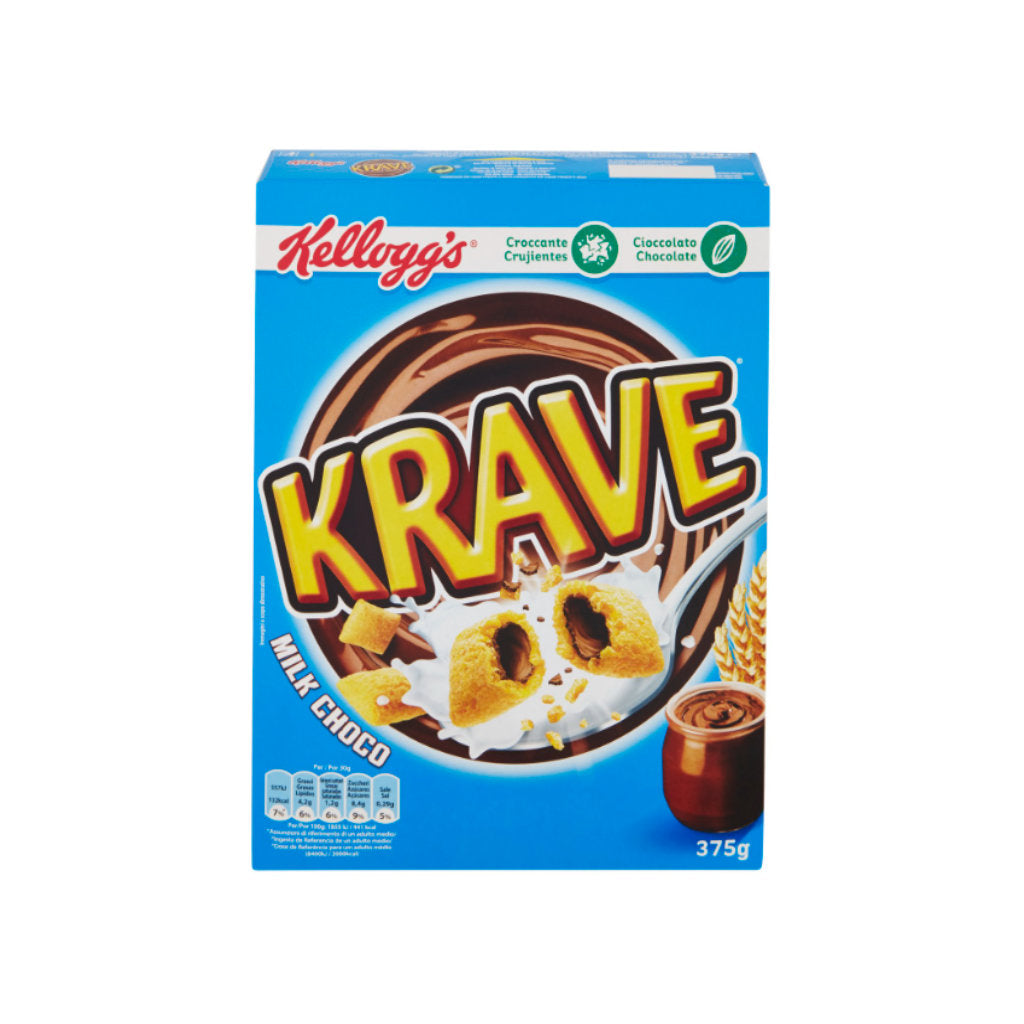 Kelloggs Krave Milk Choco - 410g €3.99