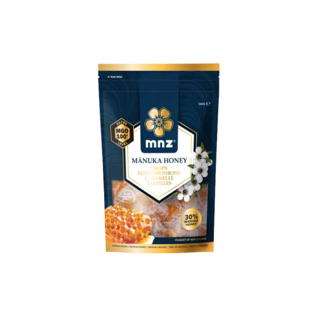 MNZ Manuka Honey Pastilles MGO 100+ 120g