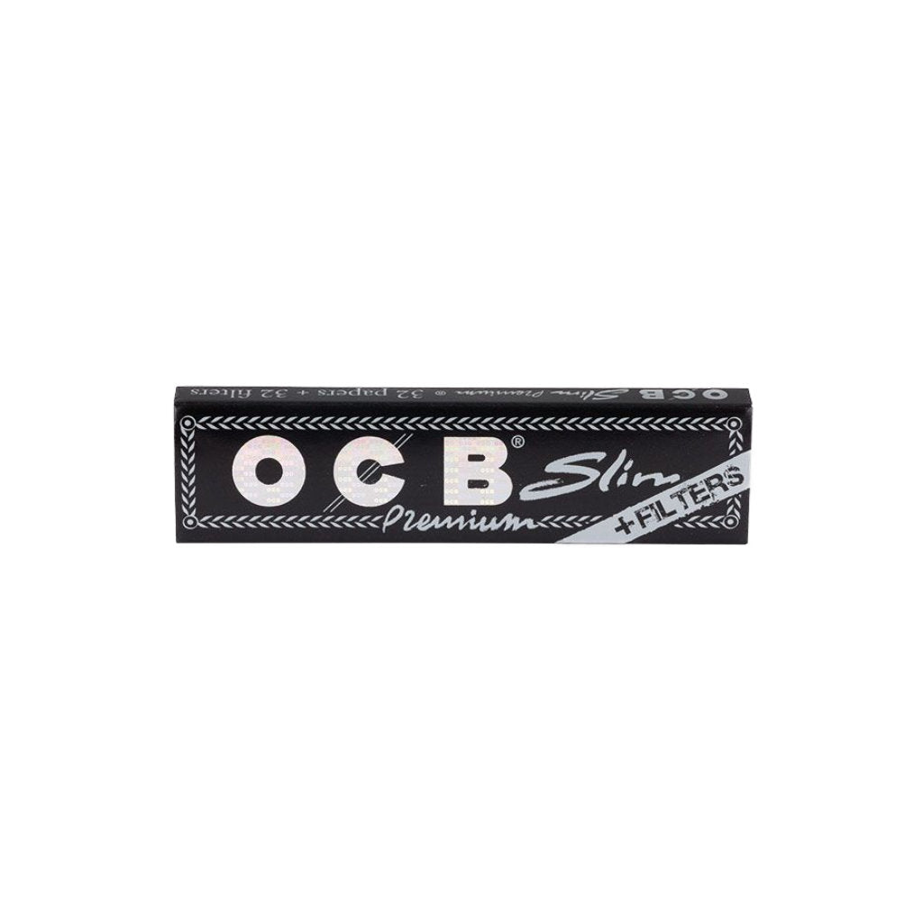 OCB Black Premium Slim Papers + Filters