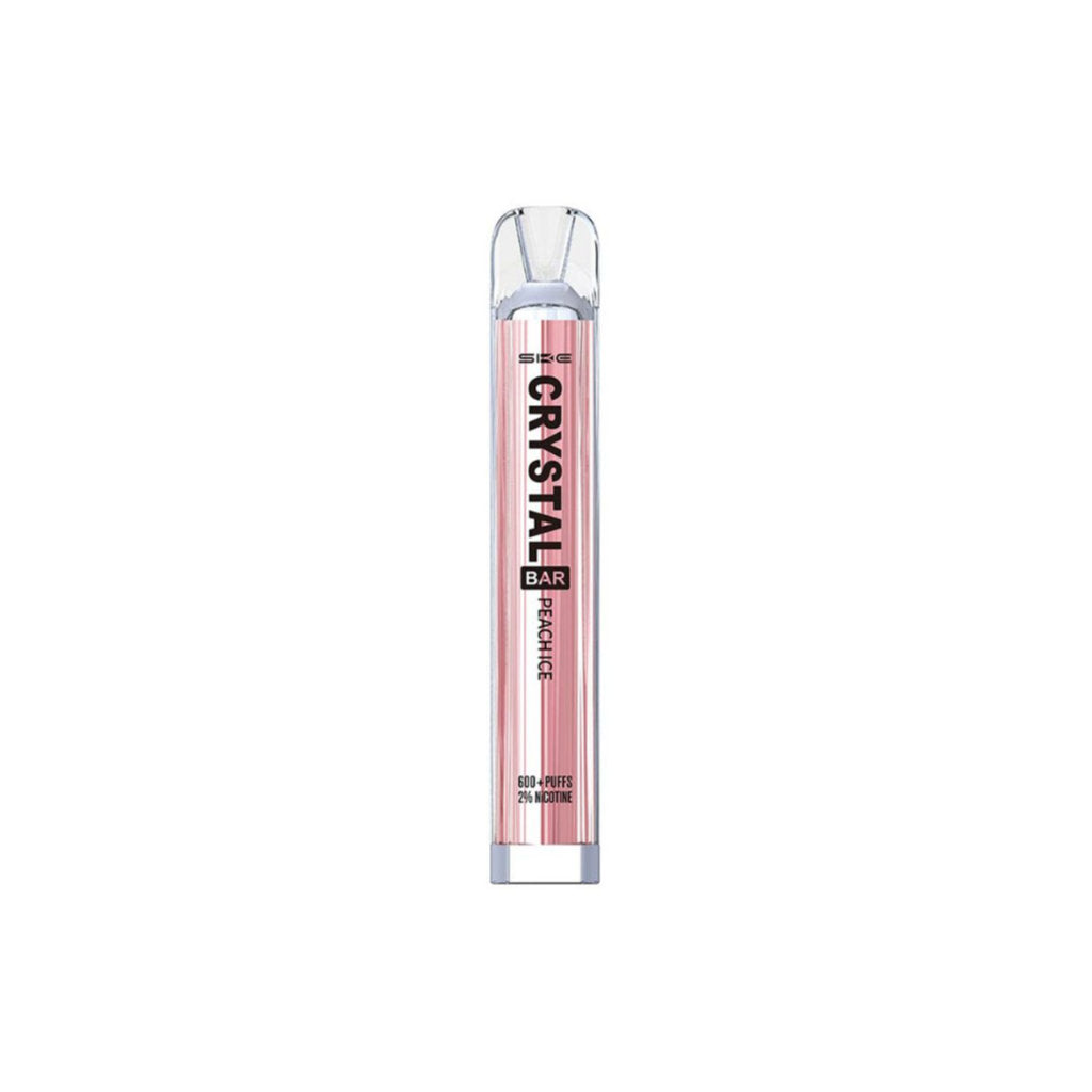 Crystal Bar Peach Ice Vape 600 Puff