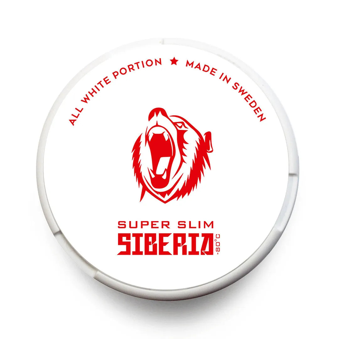 Siberia Extremely Strong Super Slim Pouches 21.45mg/Pouch