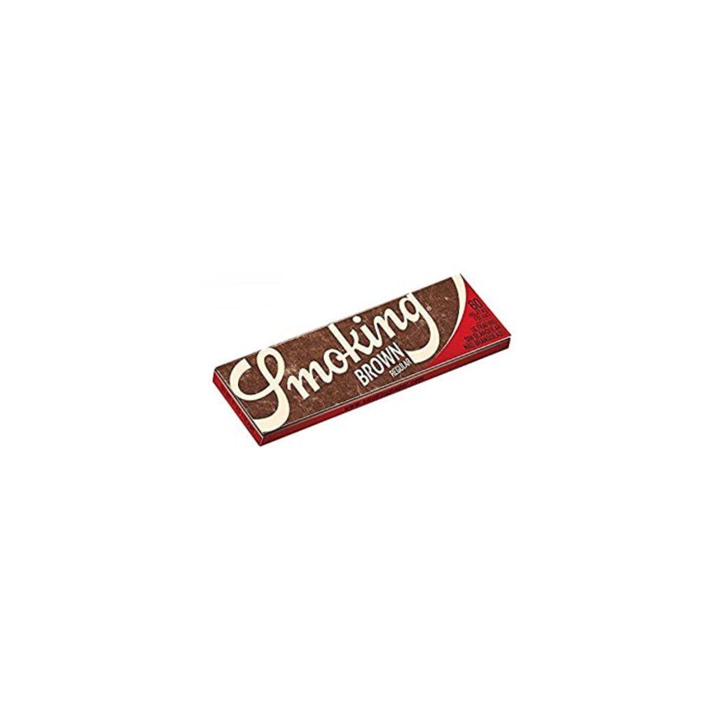 Smoking Brown Regular Size Rolling Paper 60 Pack