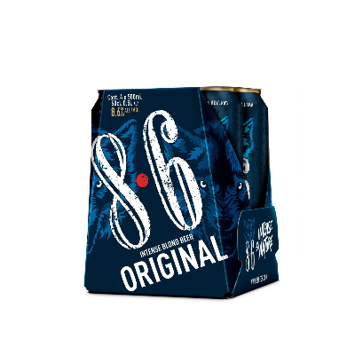 8.6 Original - 50cl Can 4pk