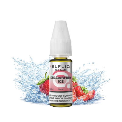 ELFLIQ E-Liquid Nic Salt 10ml 20mg - Strawberry Ice